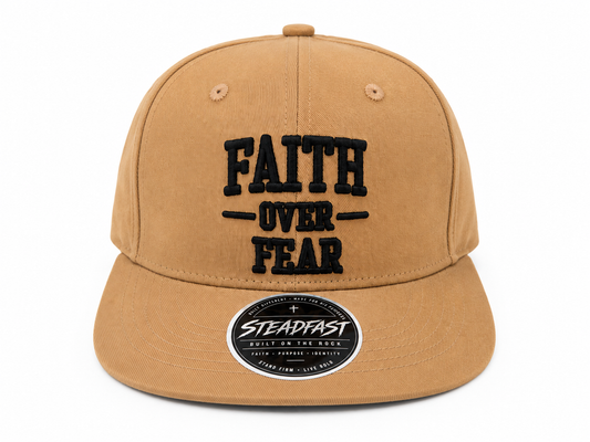 FAITH OVER FEAR SNAPBACK